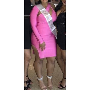 Hot Pink bandage dress!!